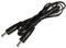 McPower DC Verbindungskabel | 3,5 mm Stecker auf Stecker | 1 Meter Länge | Stromverlängerungskabel für LED, Kamera, Netzteile, Monitore, Elektronikgeräte