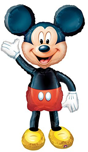 Amscan Anagram 0831801 - Disney Mickey Mouse Foil AirWalker Balloon - 52 Inch