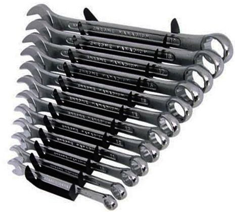 NEW 11 PIECE METRIC COMBINATION SPANNER HEX WRENCH SET VANADIUM 8-19mm U39