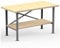 AUPROTEC Profi-Werkbank 1600 x 750 x 850 mm mit Multiplex-Platte 40mm - Werkbankplatte Massiv Multiplex Holz - Industriequalität