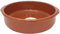 Azofra - Cazuela redonda de barro con asas, diámetro exterior 26 cm (asas incluidas), diámetro interior 22 cm, apta para vitro y horno