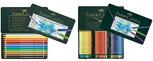 Faber-Castell Künstler-Aquarellstift ALBRECHT DÜRER®, 36 Farben sortiert im Metalletui; Packungsinhalt: 36 Stück