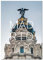 Panorama Poster Stadt von Madrid 21 x 30 cm - Gedruckt auf 250g-Papier - Wandbild Wohnzimmer - Papierplakat Schlafzimmer