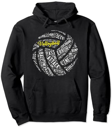 Volleyball spieler - Retro-Stil Pullover Hoodie