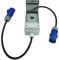 NWP 16A CEE Campingzähler - mobiler digitaler Stromzähler - geeicht - (mit Reset) IP44