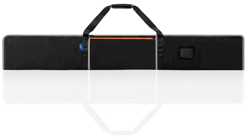 ZELARMAN Führungsschienen-Tasche – doppelseitige Polsterung, Sägetasche, schützende Tragetasche für 139 cm und 149 cm Führungsschienen (schwarz)