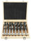 Greensen Juego de Brocas helicoidales HSS de 8 Piezas, Acero Cobalto, Acero de Alta Velocidad, Recubierto de Titanio, Herramienta de Brocas Extremadamente, para Herramientas de perforación