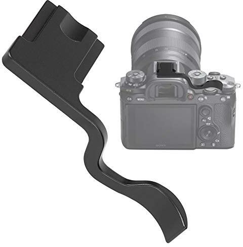 Bindpo Camera Thumb Up Grip, Aluminium Alloy Hot Shoe Cover Thumb Grip for Fuji XT10 XT20 XT30 XT1 XT2 XT3