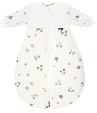 Alvi Schlafsack Mäxchen Thermo mit Arm | Babyschlafsack Außensack mit Arm | Winterschlafsack 3,0 TOG