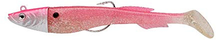 Berkley PowerBait Power Sardine - Salzwasser Hering Angelköder - Wolfsbarsch, 40g | 15cm, Metallic Pink