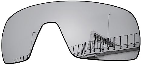 Well-aimed Verres de rechange compatibles avec les lunettes de soleil Oakley Sutro OO9406 - Plus d'options, Argent iridium polarisé, taille unique