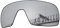 Well-aimed Verres de rechange compatibles avec les lunettes de soleil Oakley Sutro OO9406 - Plus d'options, Argent iridium polarisé, taille unique