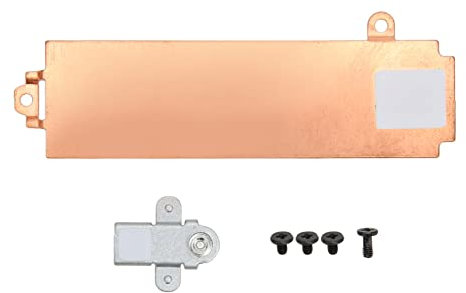 Pwshymi M.2 2280 SSD Kühlkörperabdeckung mit Halterung für M15 R5 R6 G15 5510 5511 Festplattenkühlkörperabdeckung aus Aluminiumlegierung Keyboards