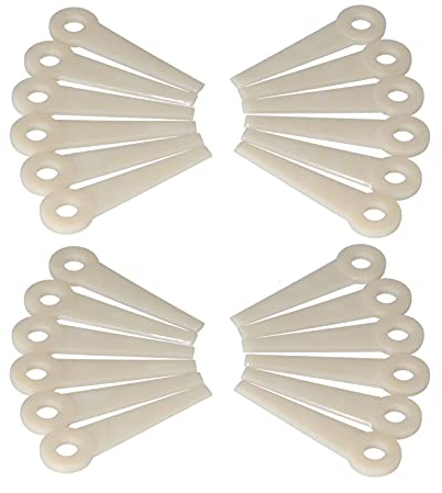 24pcs Trimmer Blade Heads Replacements Brush Cutter Trimmer Weed Eater Blade for 4111‑007‑1001