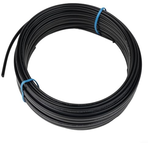 Self Regulating Heat Cable,Self-Controlled Temperature Heating Belt Heat Trace Cable For RV Garden Pipe Freeze Protection(15M)