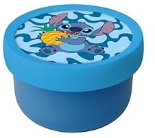 Mepal - Obstbox Campus - Snackbox für Kinder - Spülmaschinen- und mikrowellenfest - BPA-frei - 300 ml - Stitch