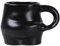 QWHYQXI Tasse À Ventre Gras, En Céramique Faite La Main, Mignonne Avec Poignées, Tasses De Lait, Cadeau D'Eau Pour Fête Des Mères, Pères, Halloween,A