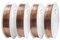 RRRST Filo di rame laccato kit utensili, filo di rame per avvolgimenti, Filo di rame smaltato, Filo di rame verniciato, Filo di rame isolato, 4 diametri 0.2mm 0.3mm 0.4mm 0.5mm, Lunghezza 200m