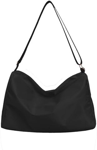 CPRNQY Sporttasche Klein, Mini Reisetasche für Herren und Damen, Schulsporttasche, Weekender, Fitnesstasche 36x22x22cm (Schwarz)