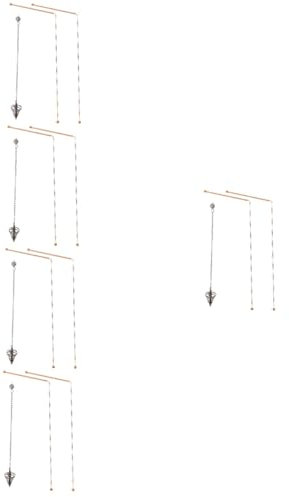 Gatuida Kit De 5 De Radiesthésie En Laiton Pour La Chasse Aux Fantômes Et La Divination