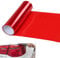 DAAIZIII 120x30cm Scheinwerfer Folie, Rote Transparente Wasserdichte Autofolie, Tönungsfolie für Auto, Scheinwerfer, Rückleuchten, PVC-Material, Rot, Einfarbig, 1 Stück