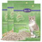 Lyra Pet® | 3 x 10 Liter Lyra Power Grasfaser Klump Katzenstreu | Natürliche, biologisch abbaubare Klumpstreu | 500% Saugkraft | Auch für empfindliche Katzen | Staubarm für eine saubere Wohnung