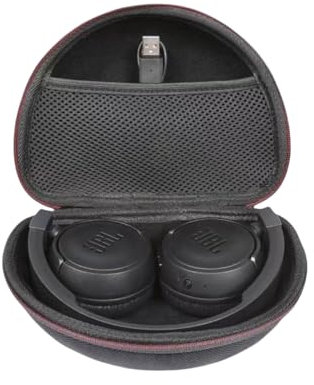 Hard Eva - Custodia per cuffie Beats Headphones, 19,5 x 29 cm, con tasca in rete e morbida fodera in peluche