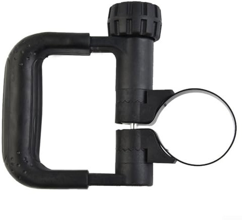Accesorio de mango lateral compatible con Bosch para martillo giratorio GSH 11E 11316, 50 mm, agarre de plástico negro, accesorio para herramienta eléctrica