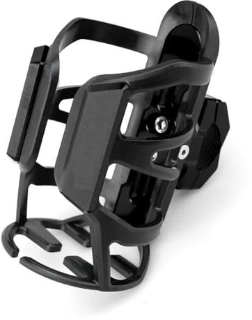 SSFGHRHQ pour Har&Ley Davi&dson Pan America 1250 Pan 1250 Moto Bouteille d'eau Porte-Gobelet Support De Cage À Boissons Support Porte-Boisson(Noir)