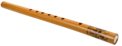 HEATSHAKING Vertikale Bambusflöte für Anfänger und Schüler 33cm Leichtes Design mit Purem Klang 7 Löcher Instrument für Persönliche Übung und Schulmusik