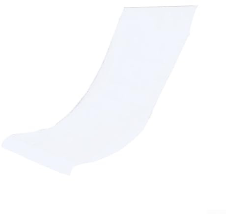 ZWEquipint Ersatzbezug für Terrassenstuhl, Outdoor-Strandliege, Stoff, für Garten, Sonnenbaden, Liegestuhl, Anti-Schwerkraft-Sitze, 120 - 45 cm (weiß)