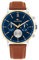 Tommy Hilfiger Multi Zifferblatt Quarz Uhr für Herren mit Braunes Lederarmband - 1710703