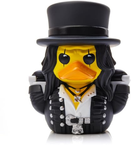 TUBBZ Sammlerausgabe: Alice Cooper Cosplaying Gummiente Vinylfigur – Offizielle Sammelfigur für Fans von Alice Cooper