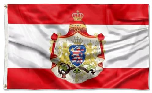Willkommensflagge Großherzogtum Hessen Willkommensflagge Rasenbanner Lichtbeständig Für Feiertagsdekoration Clubs 90X150 Cm