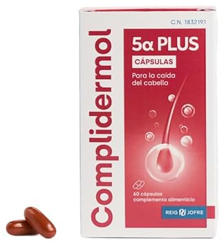 Complidermol 5 Alfa Plus Anticaída Cabello con Alphablok™ 60 Cápsulas