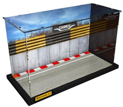 RCGOFOLLOW Couverture Anti-poussière pour Jouet de Simulation, stéréo, Garage modifié pour modèle 1/12, scène de Parking Voiture, décoration Bureau. Tranche d'âge supérieure à 12 Ans. Vitrine