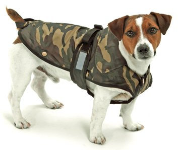 Hundemantel Camouflage 2 in 1 mit Fell