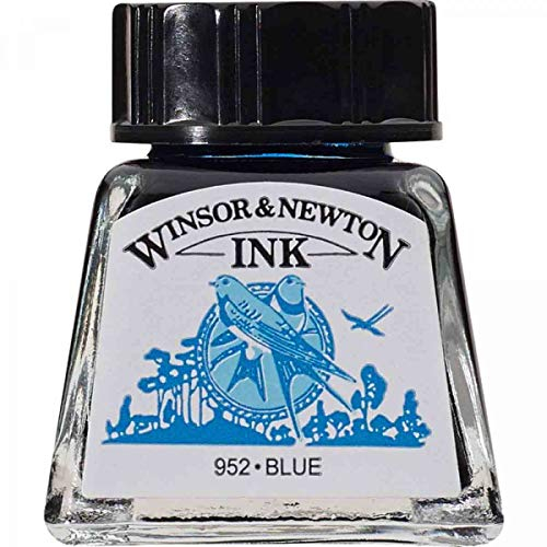 Winsor & Newton Drawing Ink 14ml Bottle Blue