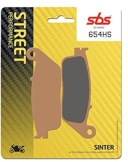 COPPIA PASTIGLIE FRENO 654HS 654 HS