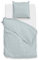 Zo!Home Perkal Bettwäsche Lino Uni Melange Mint Green 135x200 + 80x80 cm