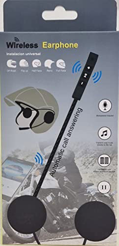 iocomando MICROFONO AURICOLARI BLUETOOTH PER CASCO MOTO SCOOTER CHIAMATE MP3