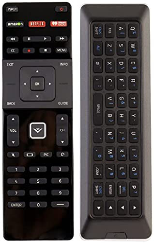 Universal Remote Control Compatible with All Vizio Smart TV Including Dual Side QWERTY Keyboard with Back Light