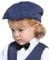 mintgreen Schiebermütze Kinder, Baby Jungen Fischgrät Tweed Schirmmütze Barett Newsboy Cap, Blau, 4-5 Jahre