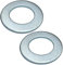 AERZETIX - C49145 - Lot de 2 Rondelles plates larges - M36 Ø64mm H 4.7mm - en acier zingué - DIN 125