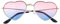 Womens Pink Frame Pink to Blue Lenses Heart Shaped Sunglasses Style Sunglasses Retro UV400 Shades UVA UVB Protection Sun Glasses Women Heart Sunglasses Heart (HeartSTB1)