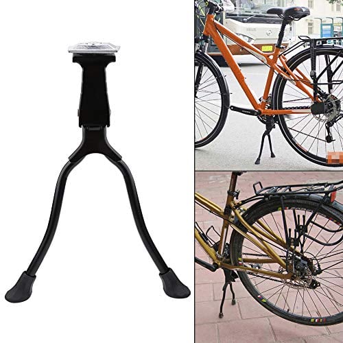 Cocoarm Zweibeinständer Fahrradständer Mountainbike Fußständer Rennrad Doppelständer Zweibein Ständer für Fahrräder von 26 Zoll oder höher