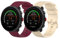 CHULN 2 Stücks Armband Kompatibel mit Polar Vantage M2, 22mm Atmungsaktiv Weiches Silikon Ersatzarmband für Vantage M/Grit X
