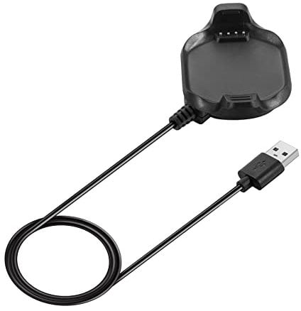 Cargador de reloj compatible con Garmin Approach S5 S6 GPS Golf, cable de carga USB de repuesto cargador de muelle de carga magnético