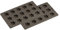 Lurch 565020 FlexiForm Zimtsterne 2er Set / 2 Backformen für Kekse je 17 x 30 cm braun