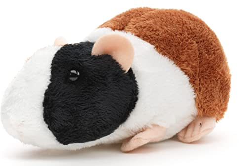 Uni-Toys - Meerschweinchen Plushie (schwarz-braun) - 15 cm (Länge) - Plüsch-Nagetier - Plüschtier, Kuscheltier